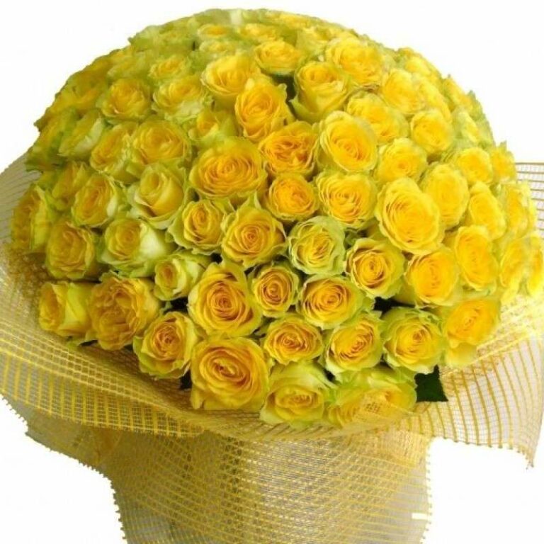 Букет желтых роз с днем рождения фото
